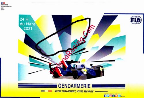 Card 2021 Le Mans 24 h-Gendarmerie (NS).jpg